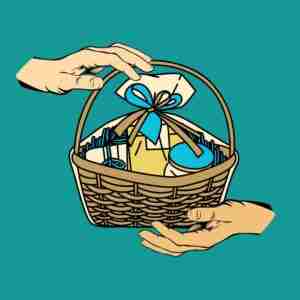 Heart Bridge: Large/Medium/Small Baskets